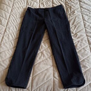 Isaac Mizrahi Elegant Black Women's Capris